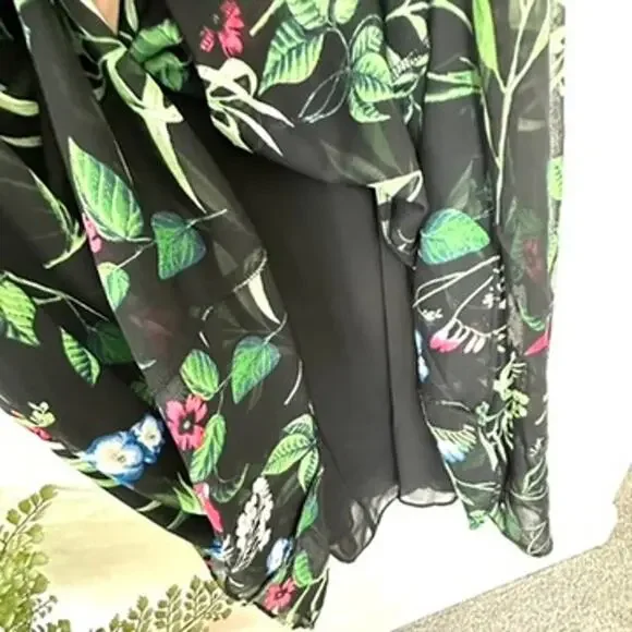 Tommy Hilfiger Floral Print Halter Midi Dress, Size 10 - Picture 6 of 8